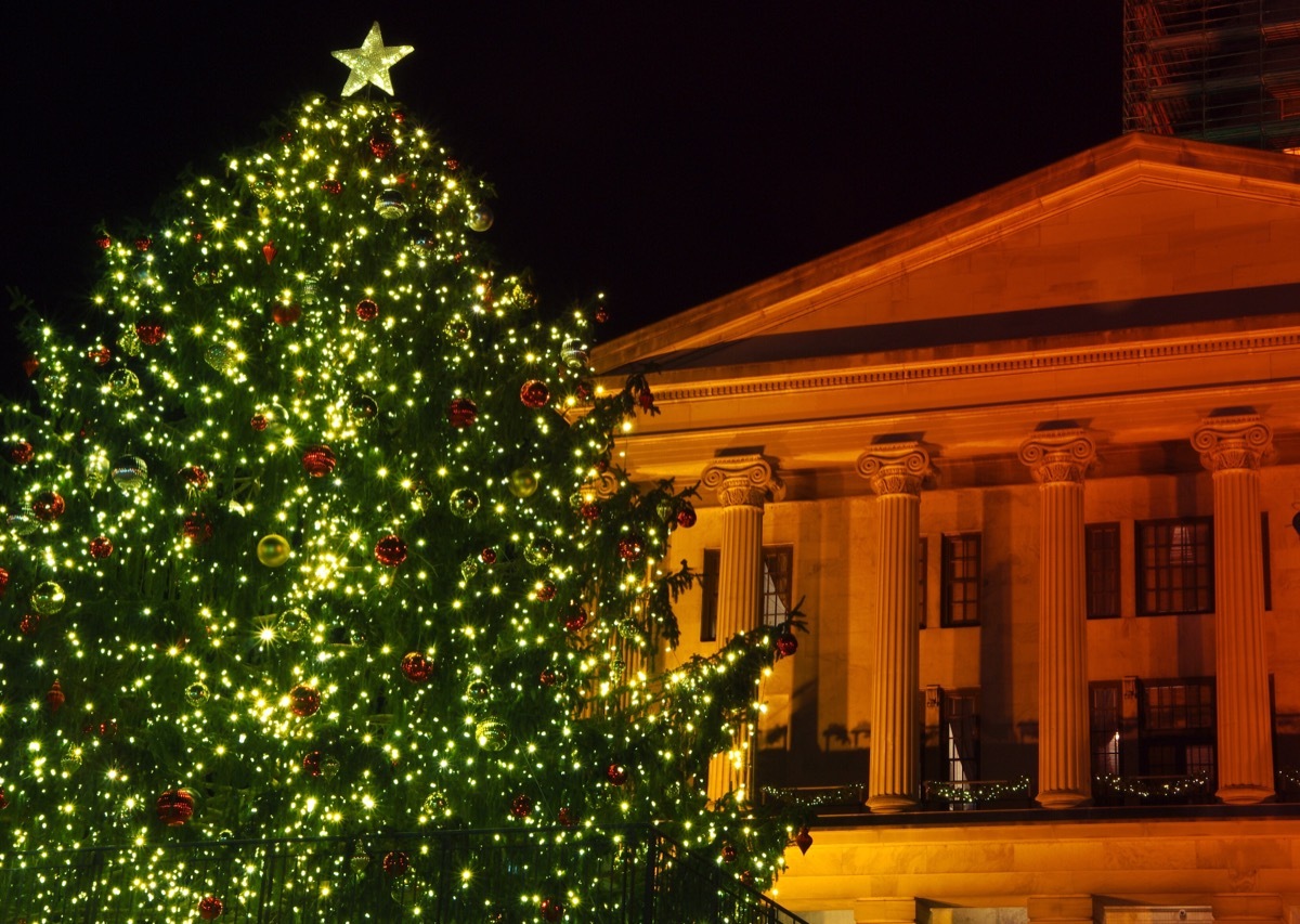 Nashville Tennessee State Christmas Tree