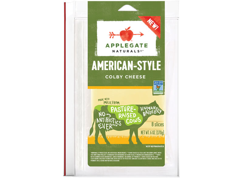 Applegate naturals american style colby cheese