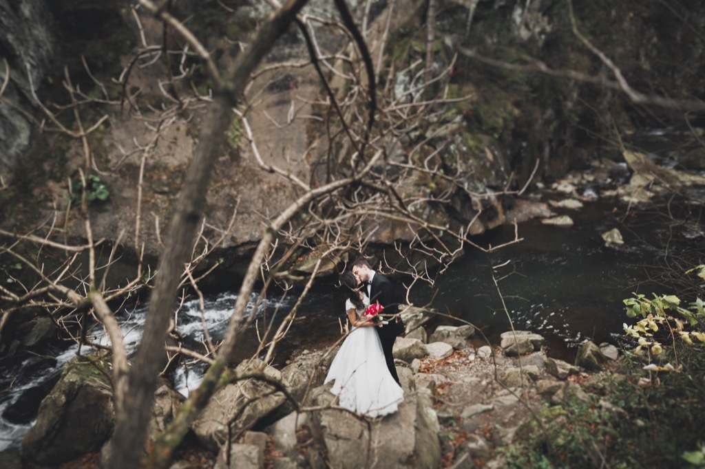 forest wedding this is the age most people get married in every US state