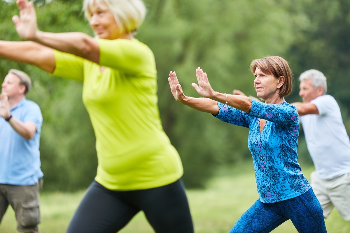 Group fitness tai chi