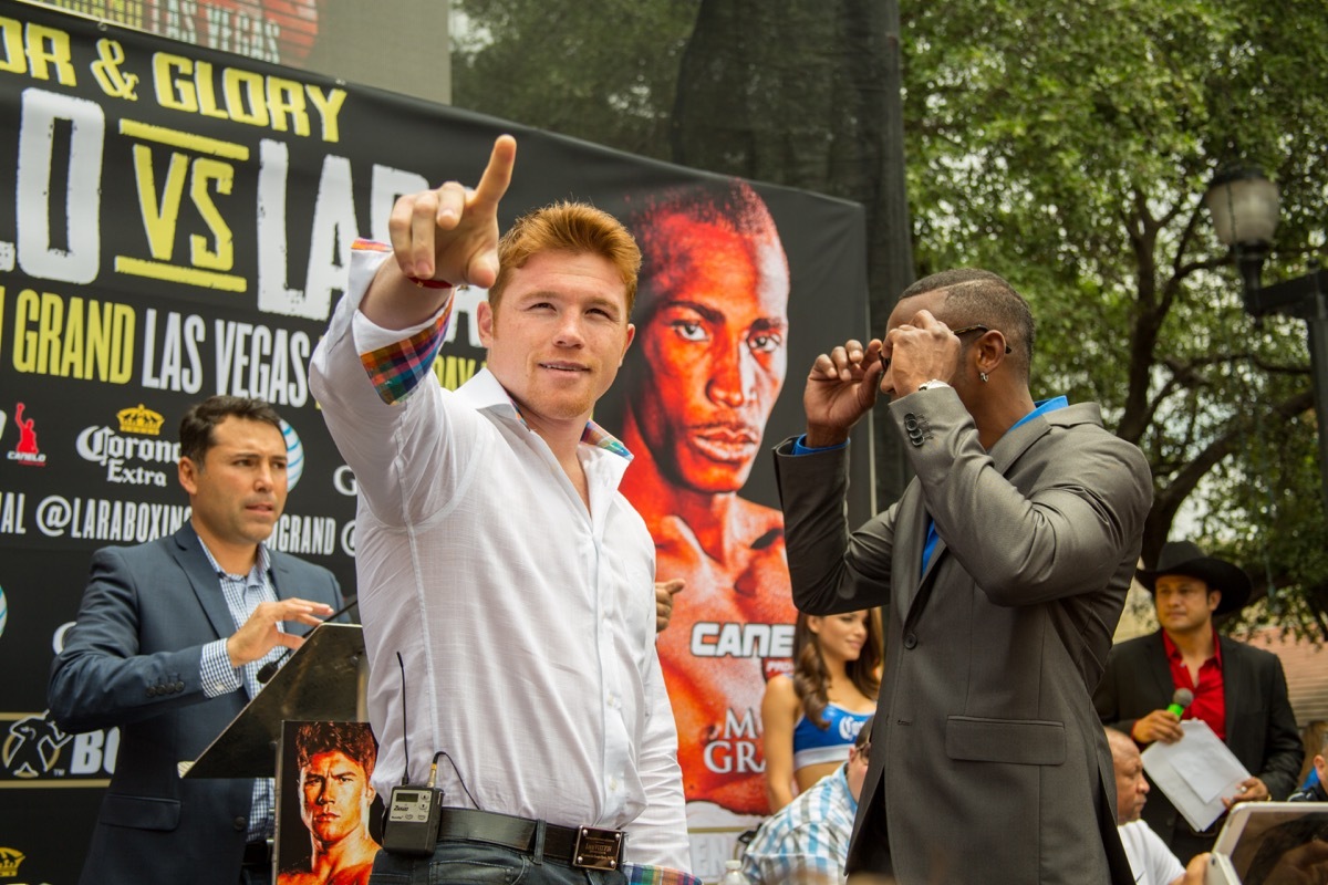 Canelo Alvarez top-earning celebs