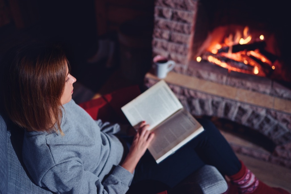 Woman reading