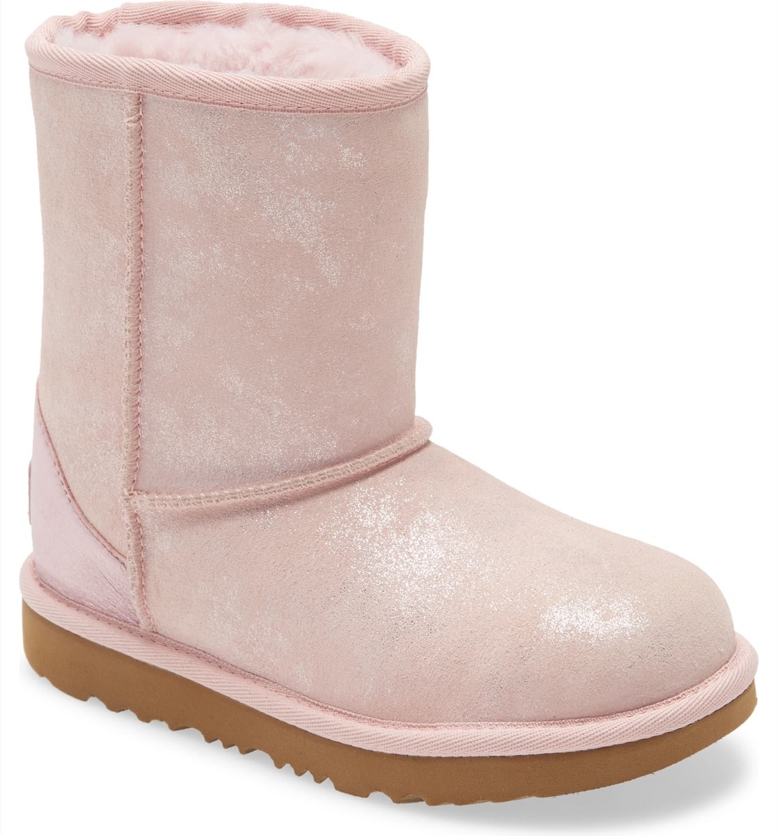 pink shiny kids uggs boots