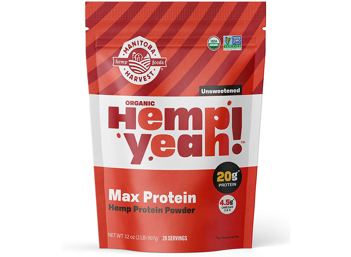 Manitoba harvest hemp yeah max protein powder for men