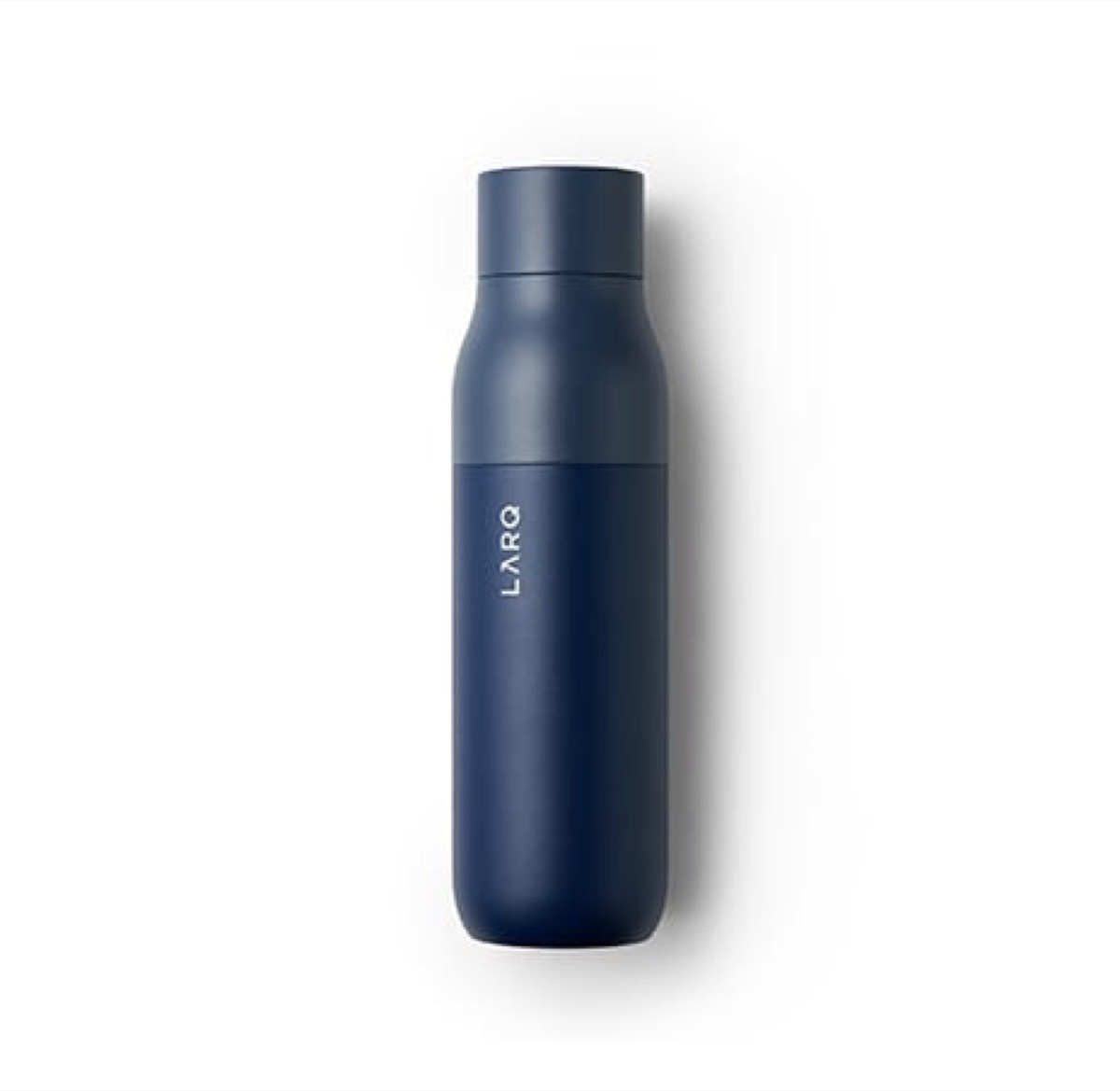 black water bottle