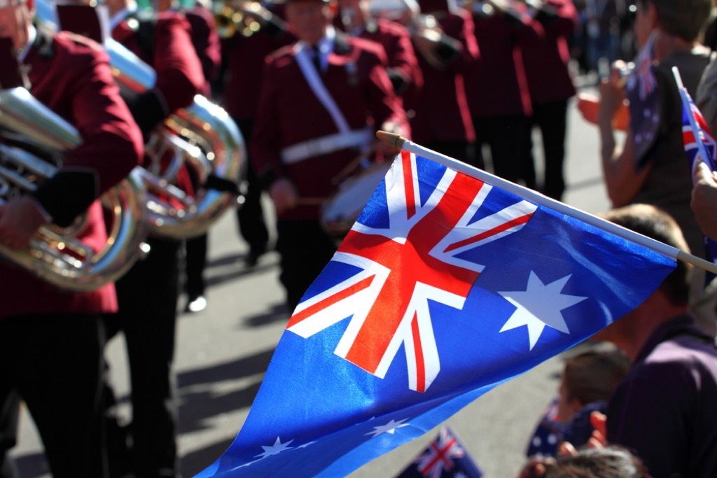 australian flag prince philip