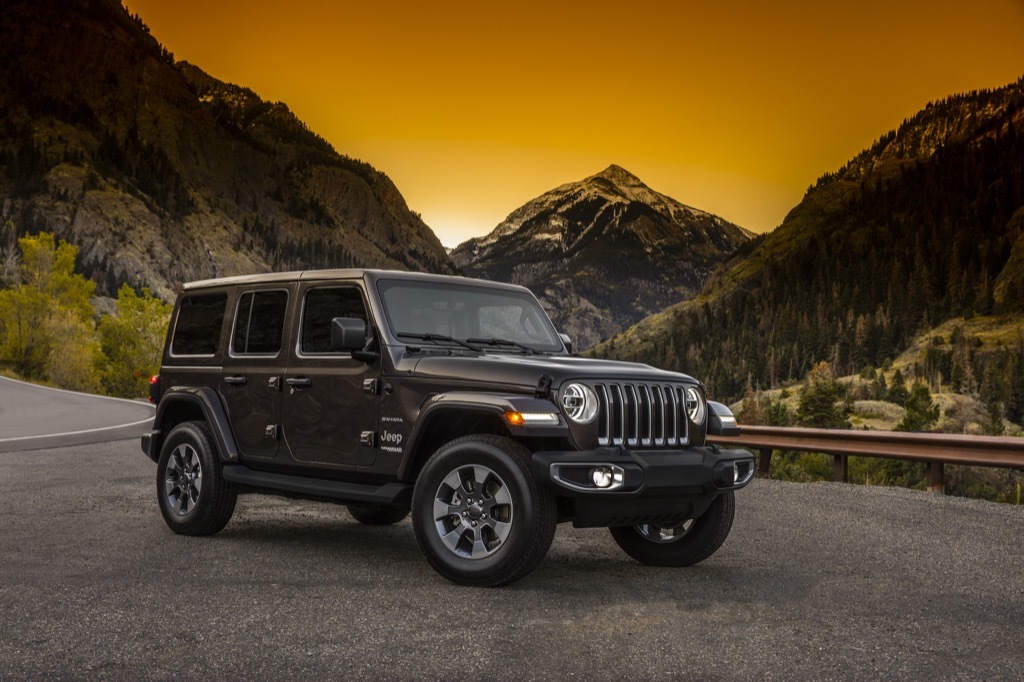 The 2018 Jeep Wrangler Sahara is an iconic all-wheel drive winter drive