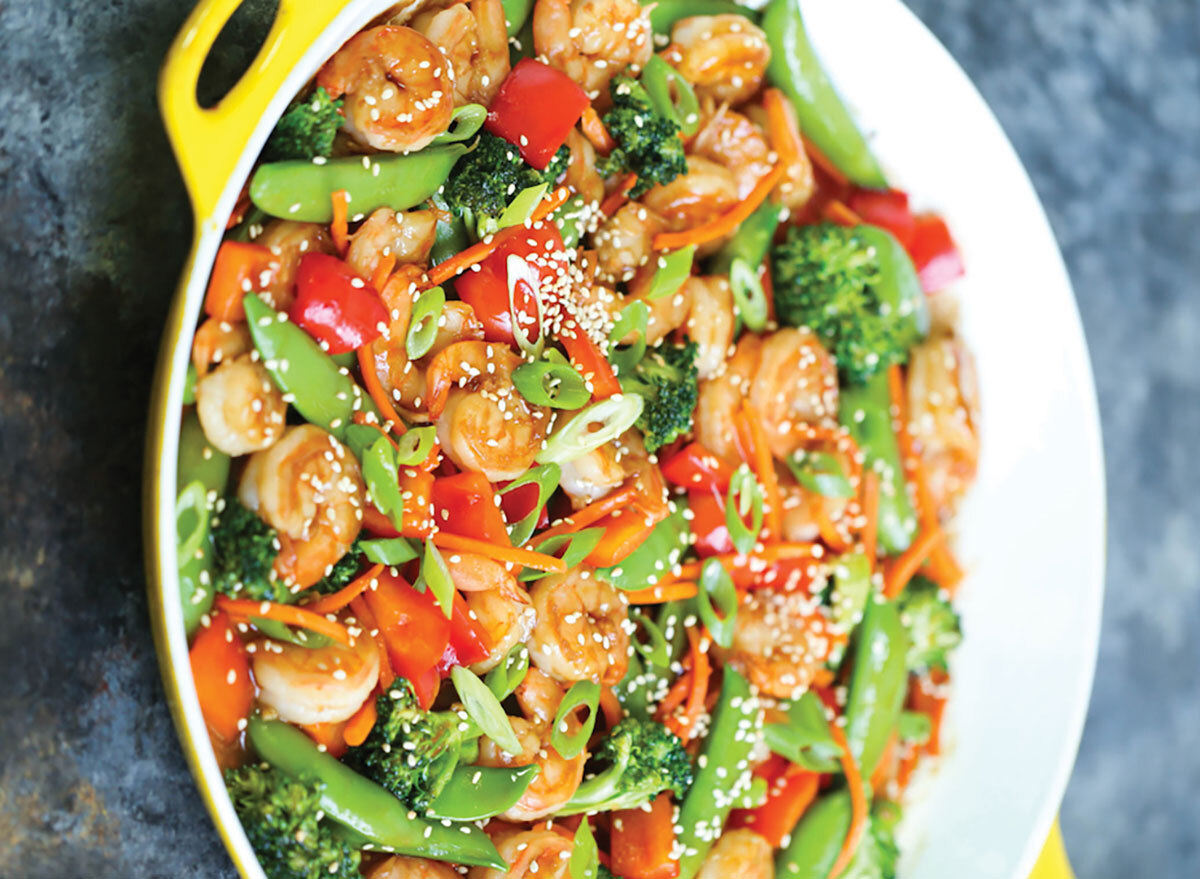 shrimp stir fry