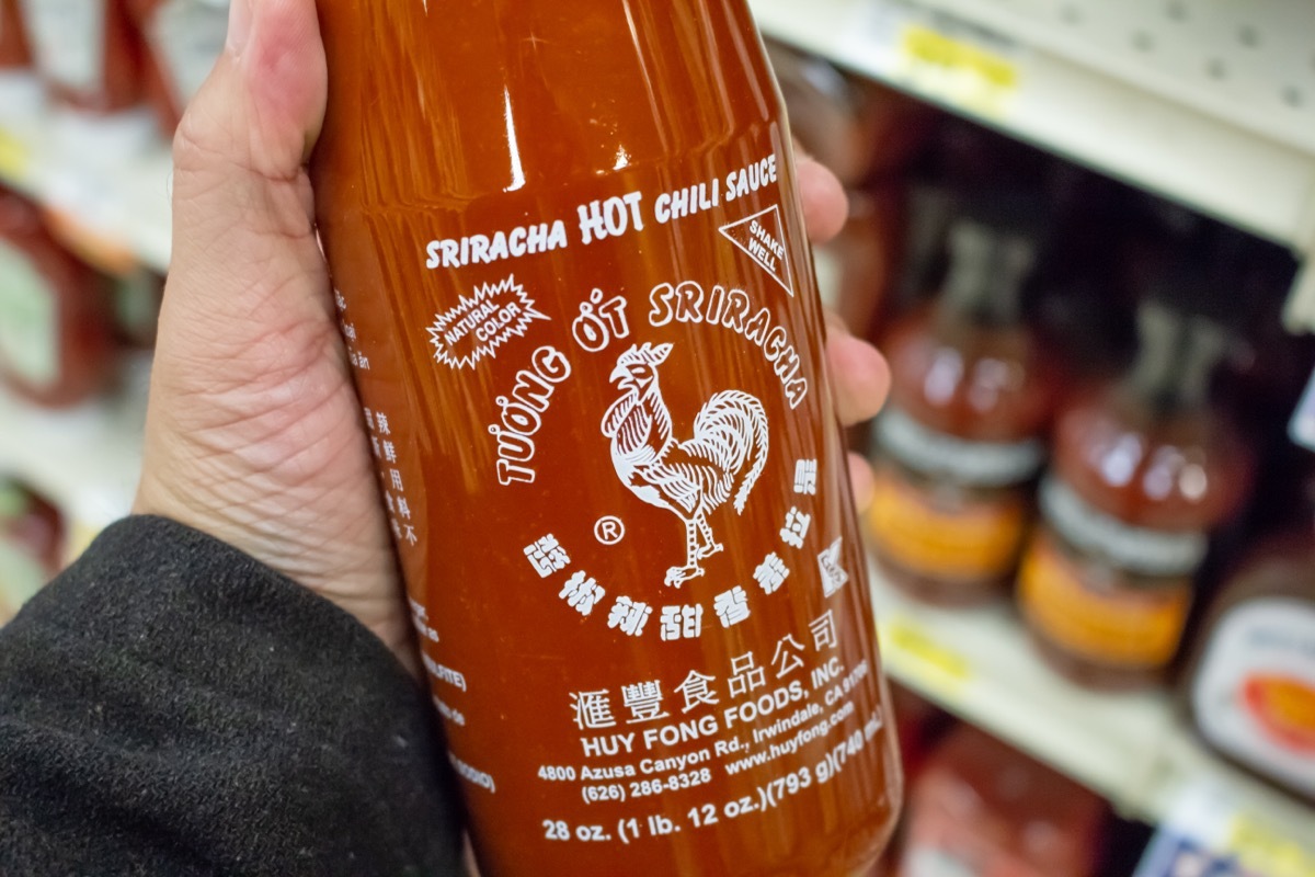 sriracha hot sauce