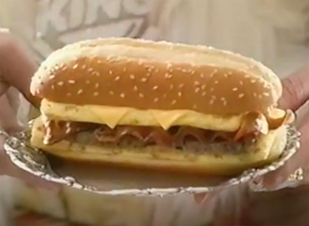 burger king enormous omelet sandwich