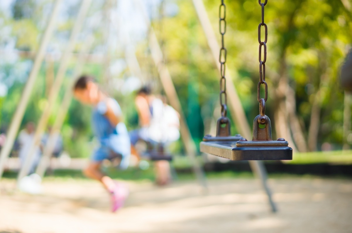 Kids on a playground