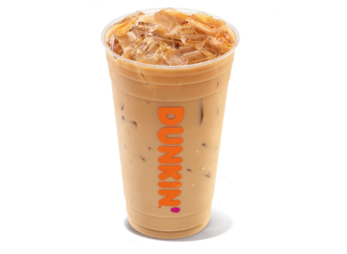 dunkin iced coffee