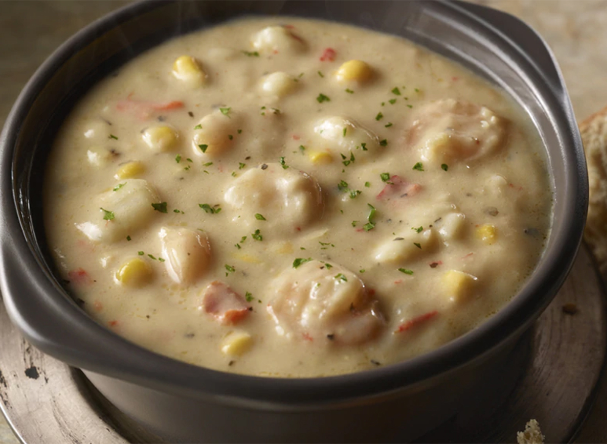 longhorn steakhouse shrimp lobster chowder