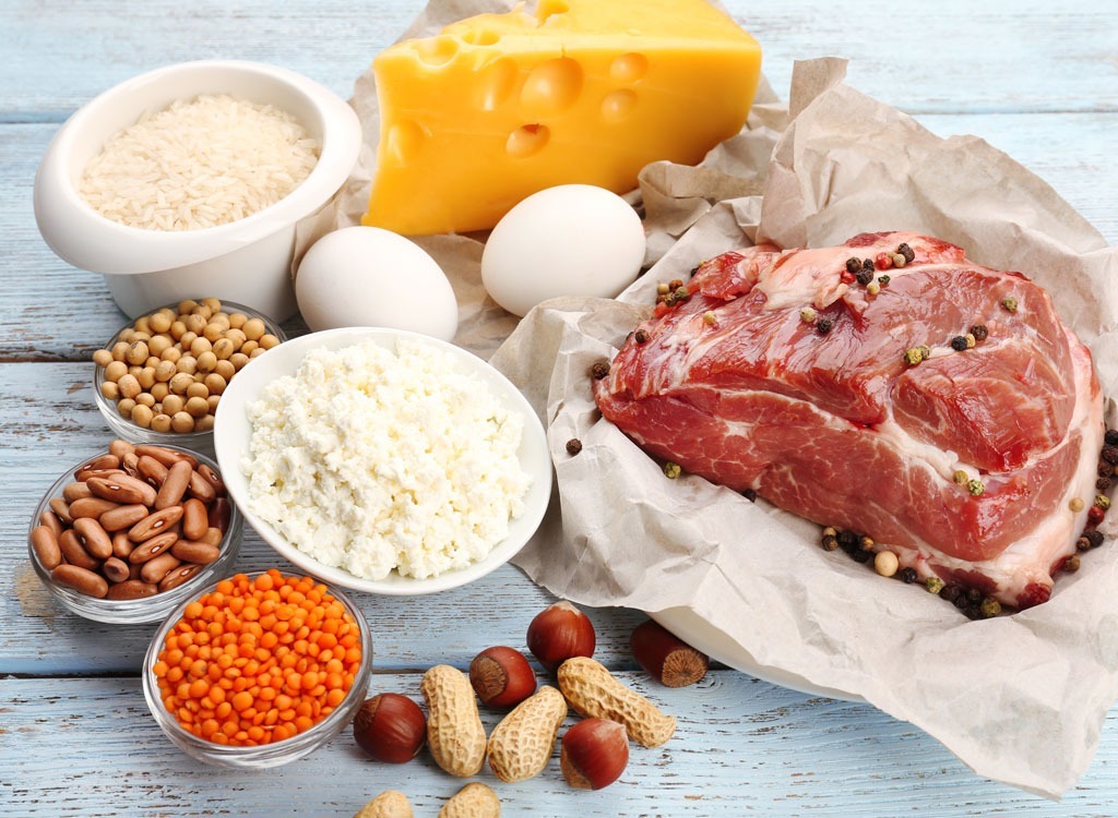 Different types of protein