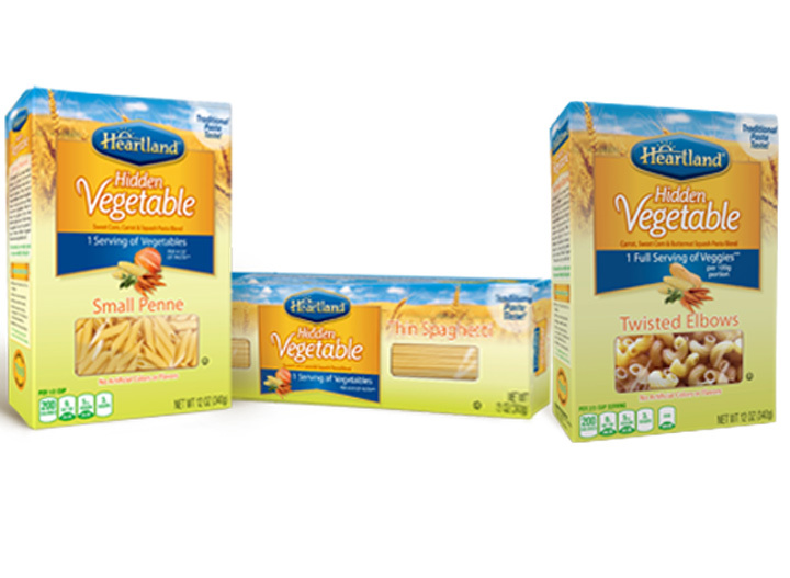 Heartland hidden veggie pasta