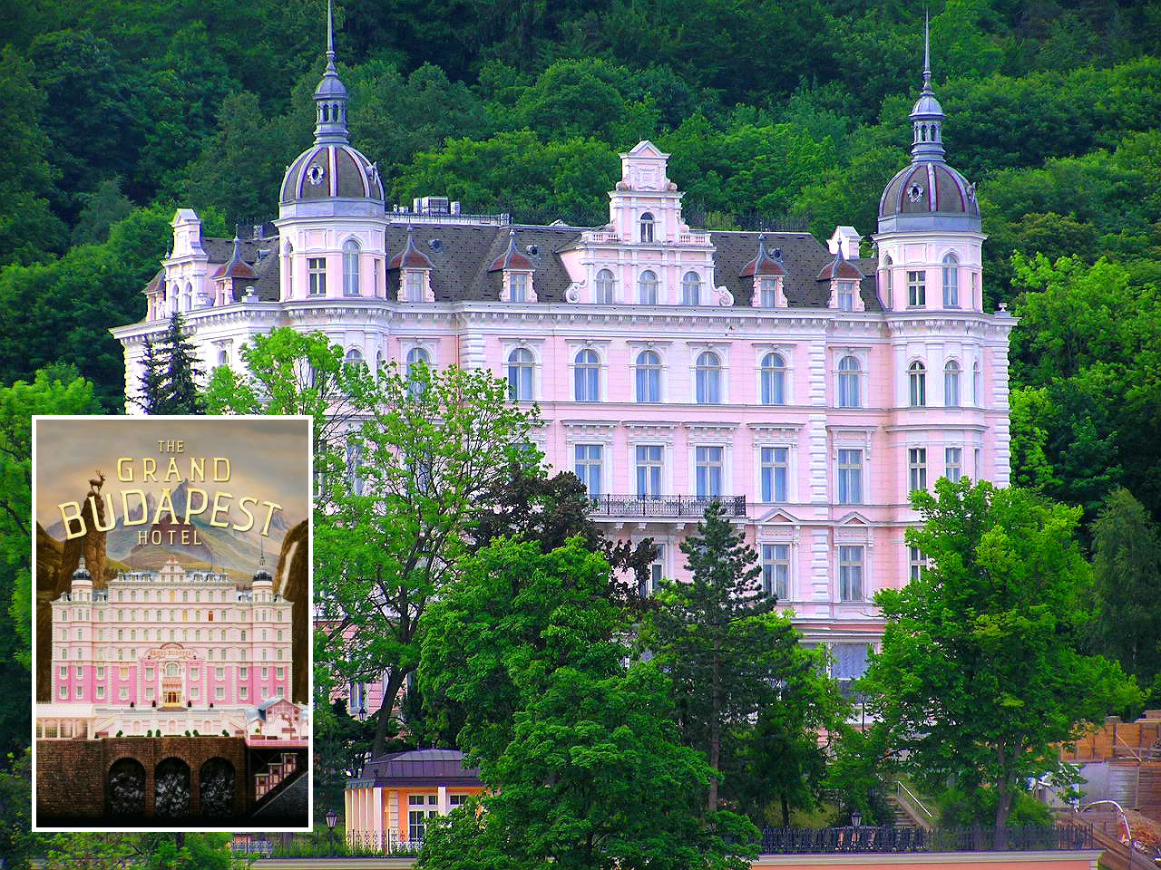 1. The Grand Budapest Hotel - Palace Bristol, Karlovy Vary