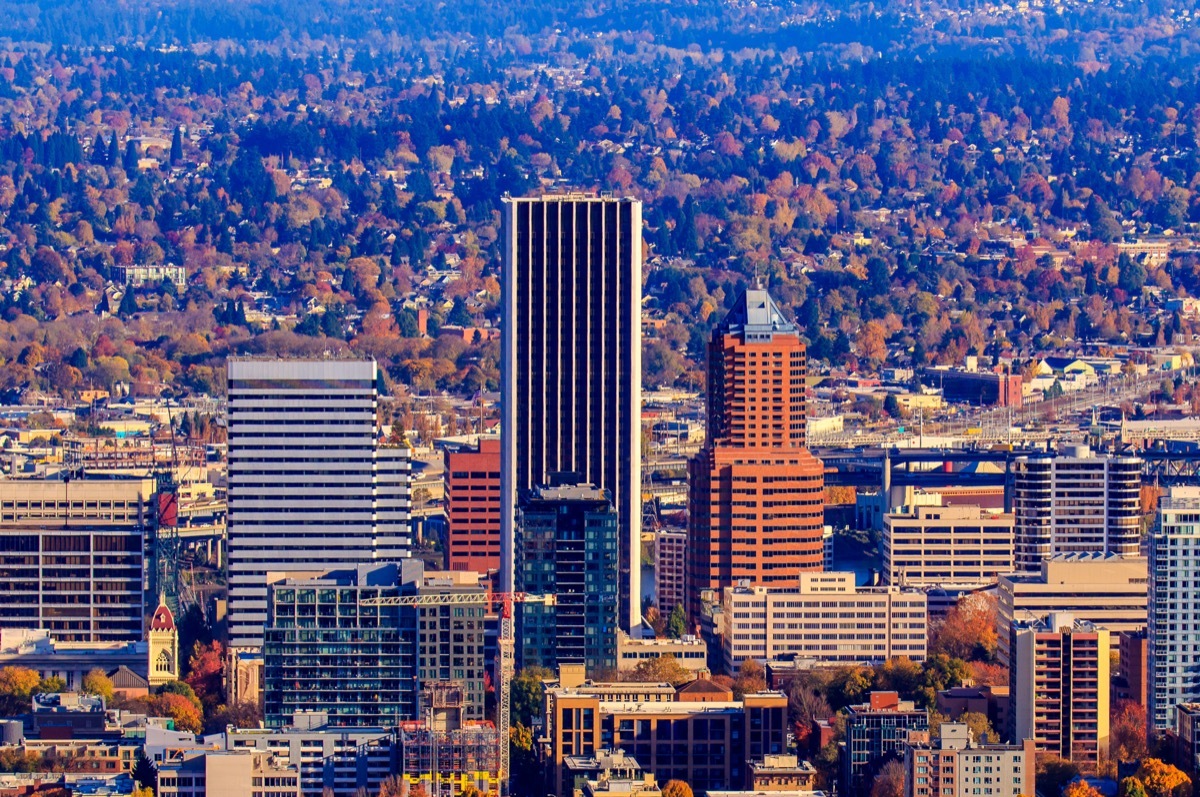 downtown portland oregon