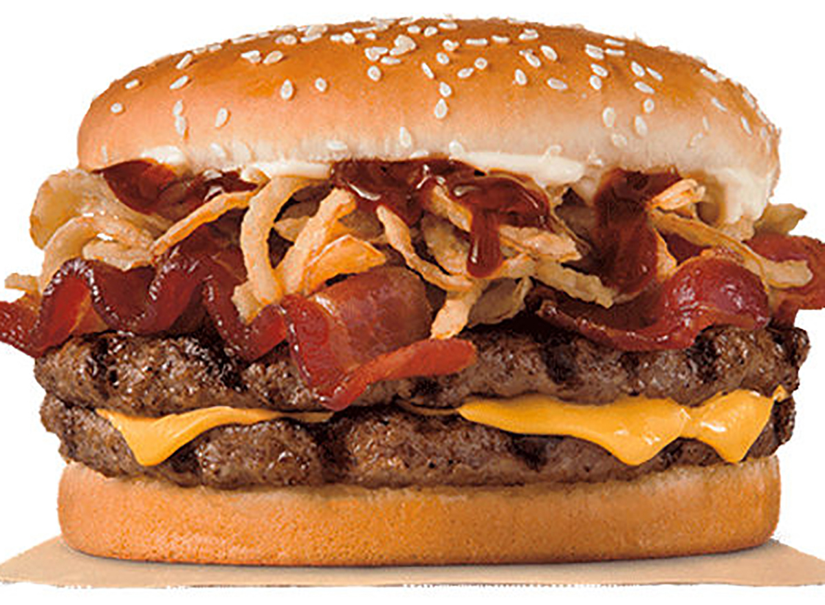 burger king double steakhouse king burger