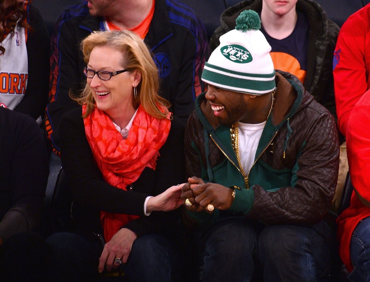 Meryl Streep and 50 Cent