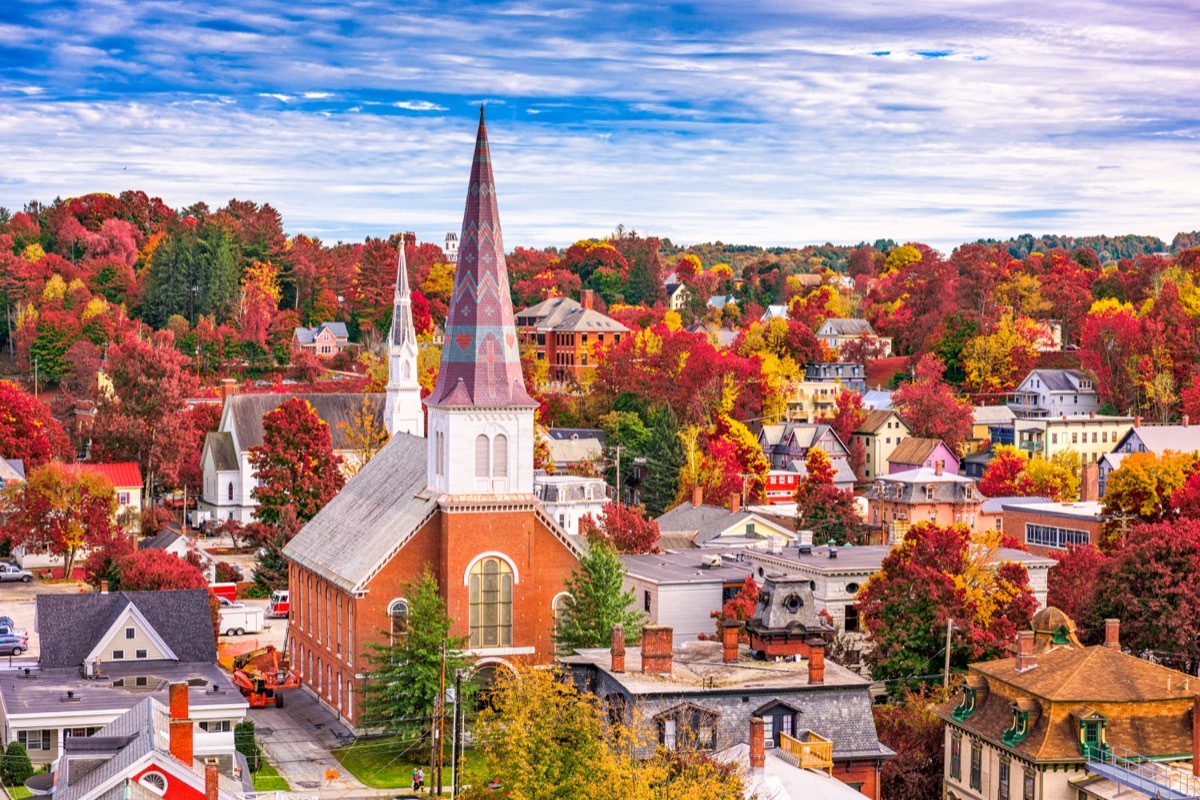 foliage in montpelier vermont