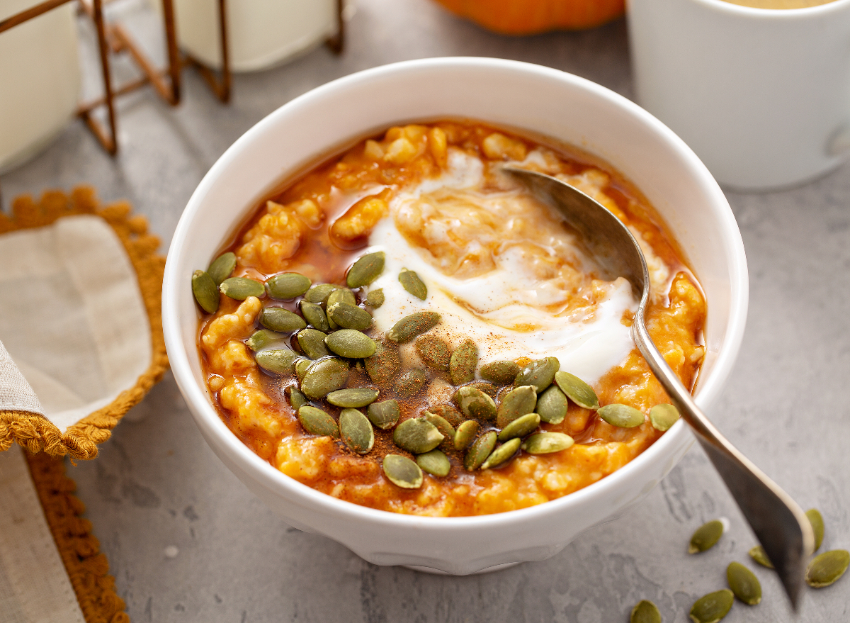 pumpkin oatmeal