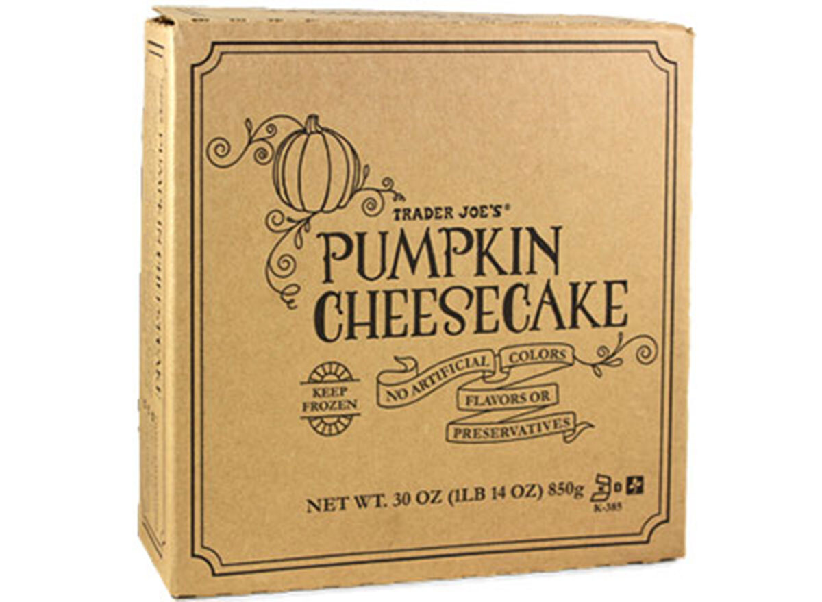 trader joes pumpkin cheesecake