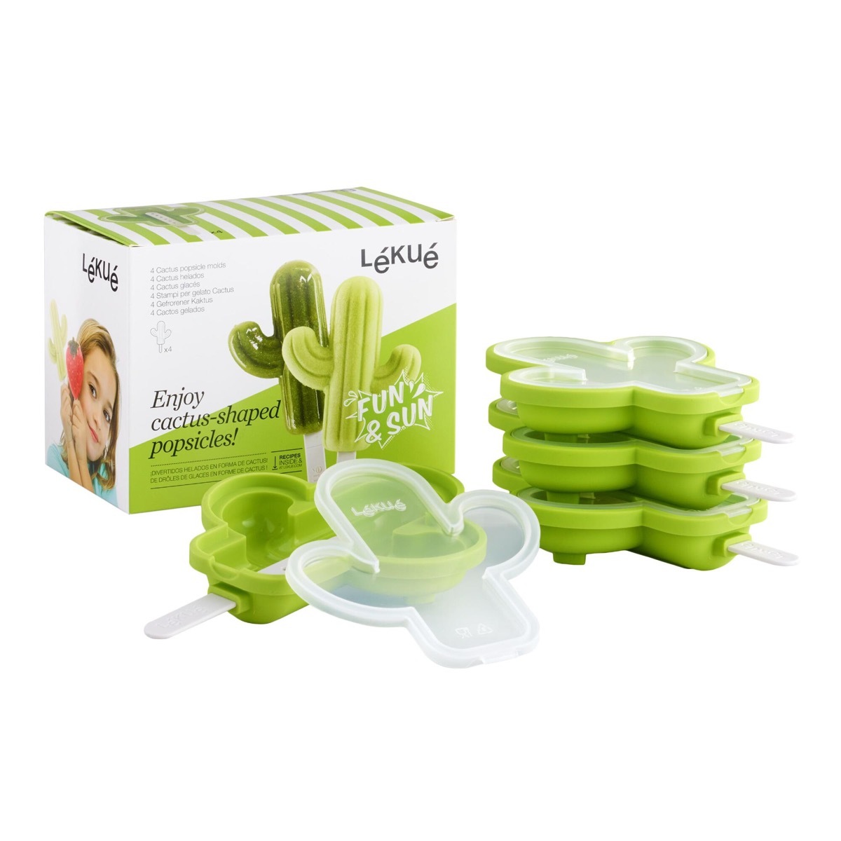 World Market Cactus Ice Pop Molds