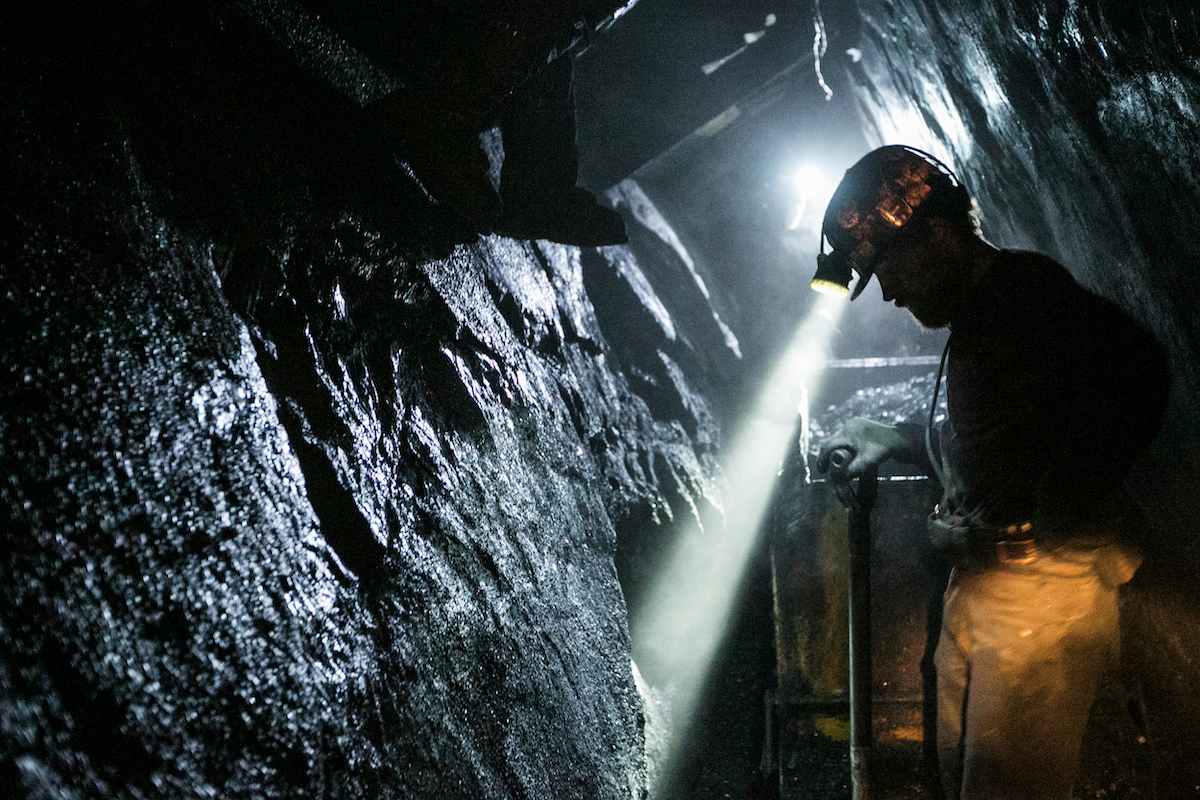 A personal coal mine in Trevorton Pennsylvania