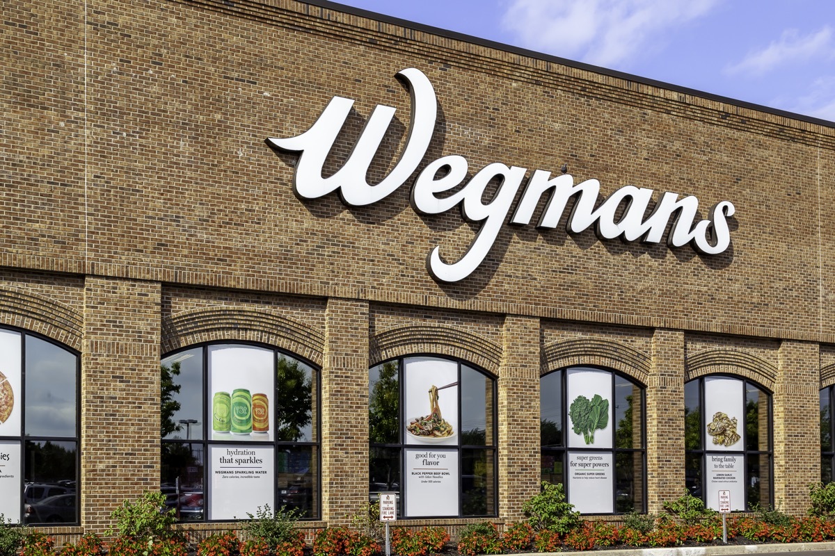 Wegmans Food Markets in Buffalo, New York, USA. Wegmans Food Markets Inc. is a privately held American supermarket chain.