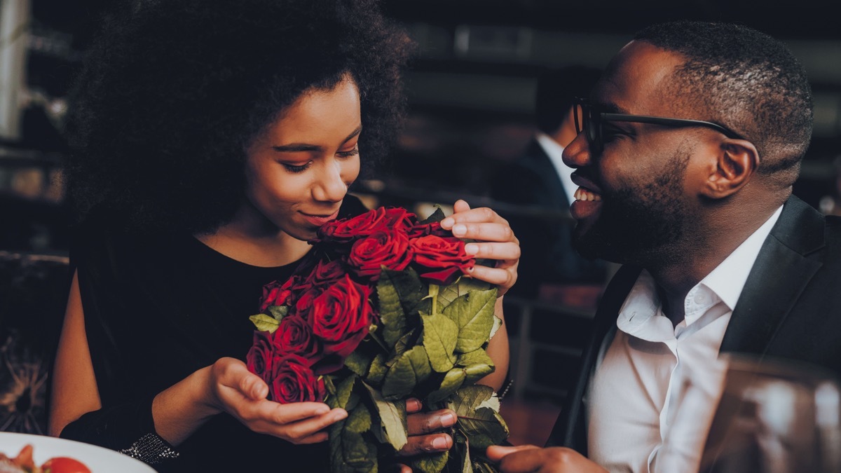 briging partner flowers romantic