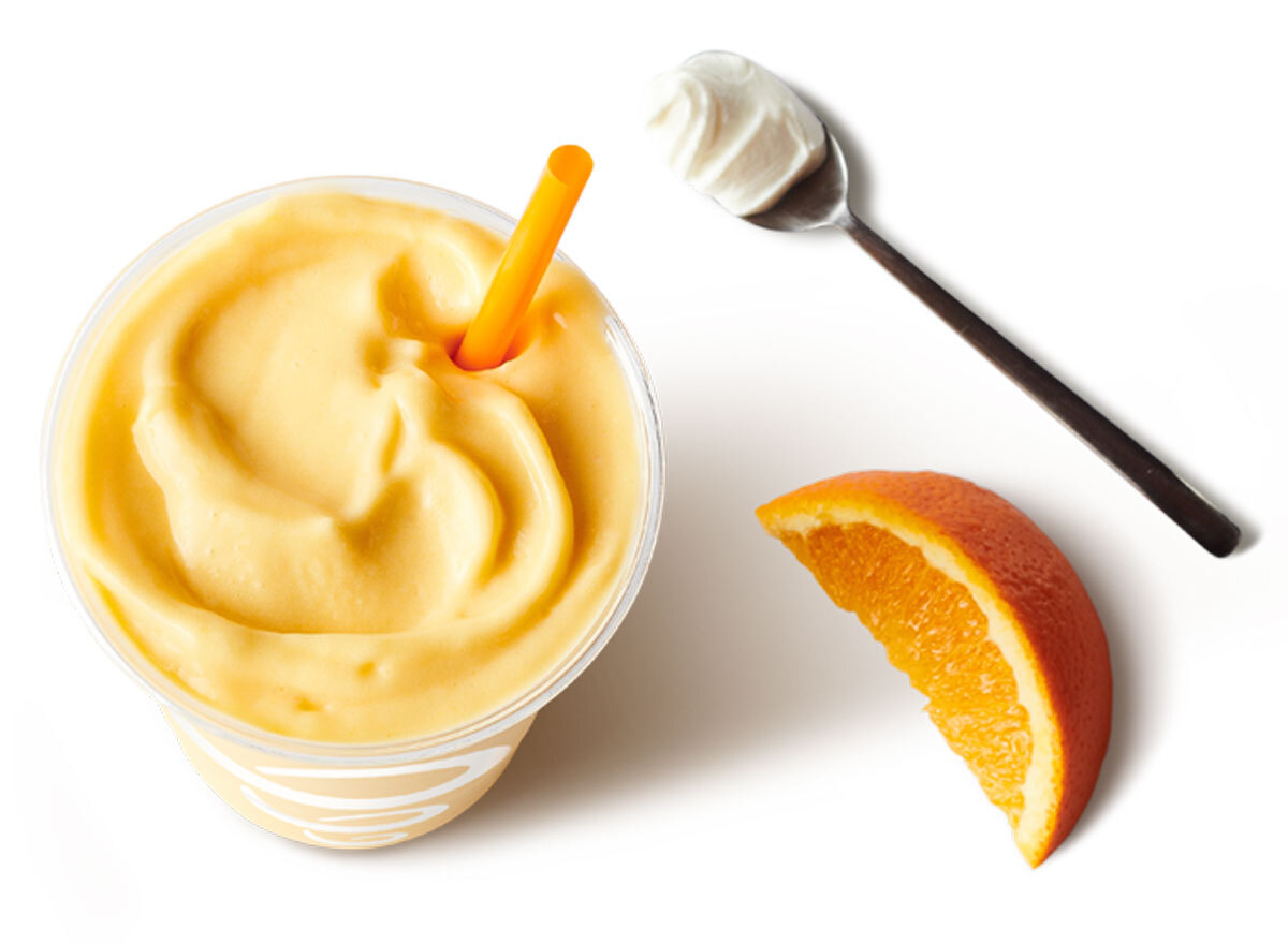 Orange Dream Machine smoothie