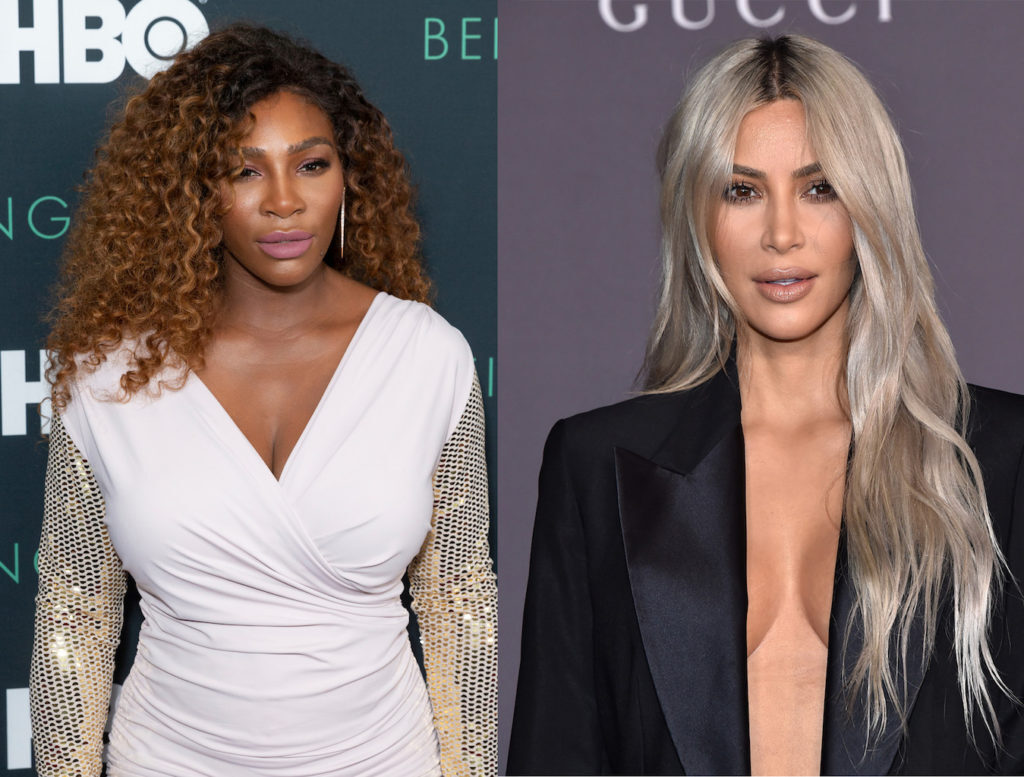 Serena Williams Kim Kardashian Celebrity Friendships