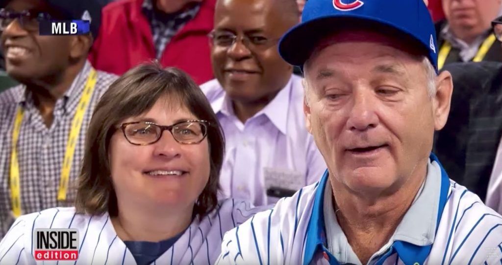 Bill Murray Gives Fan Cubs Ticket