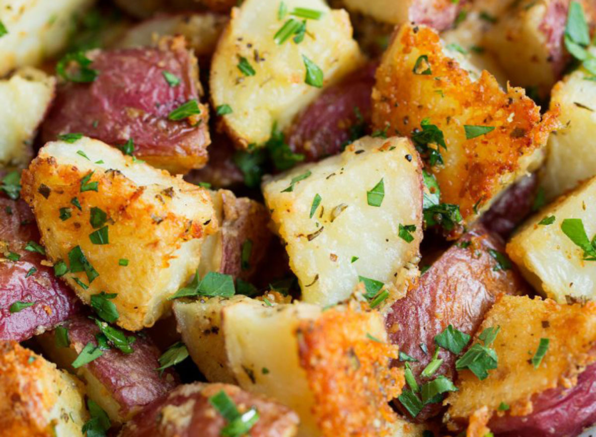 parmesan herb roasted potatoes