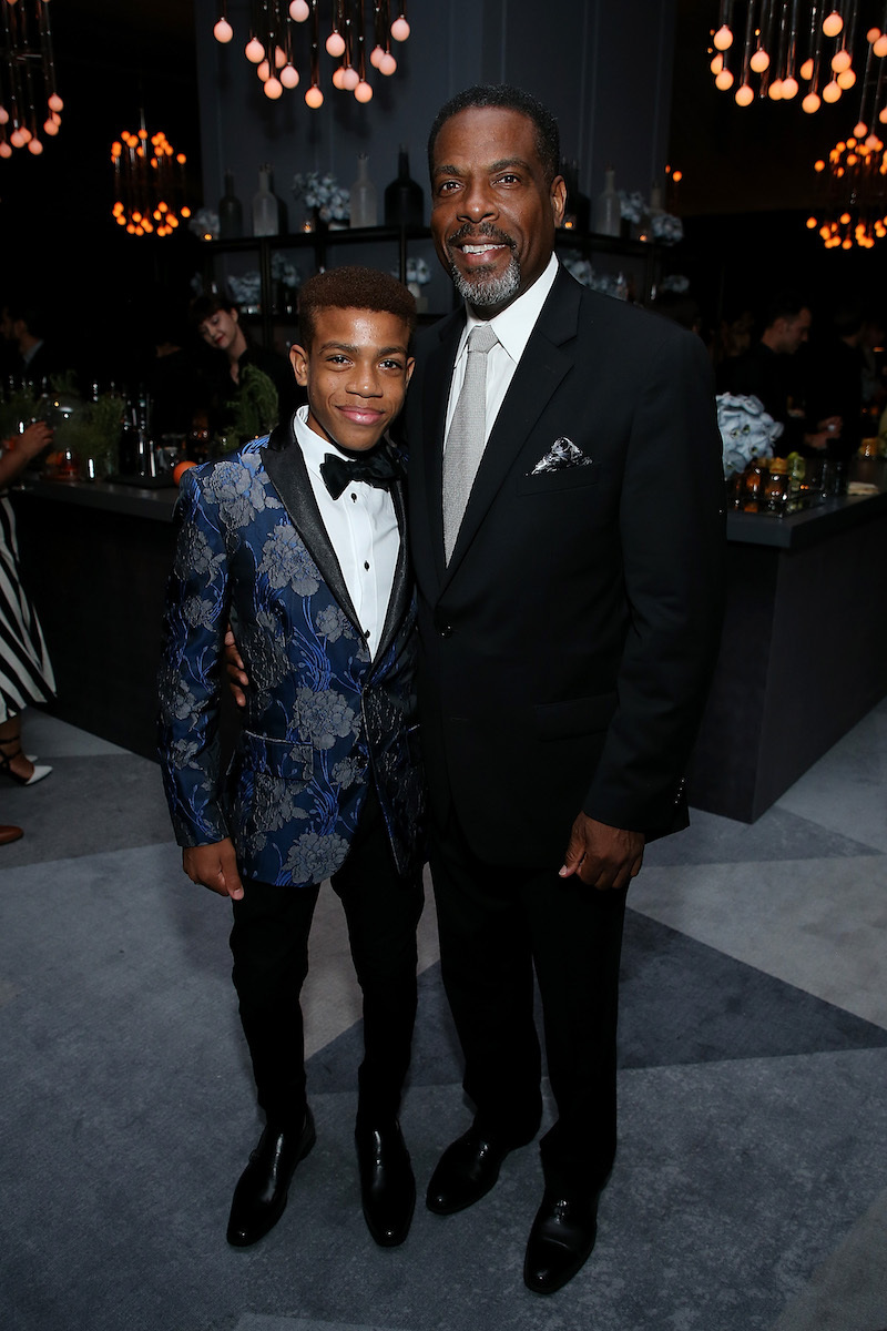 Sam Philips and Joseph C. Phillips at Netflix's Emmy After-party in 2018