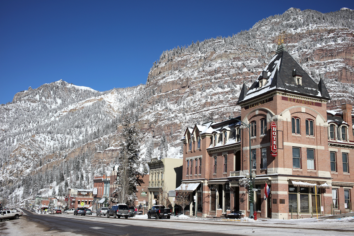 Ouray, Colorado main street