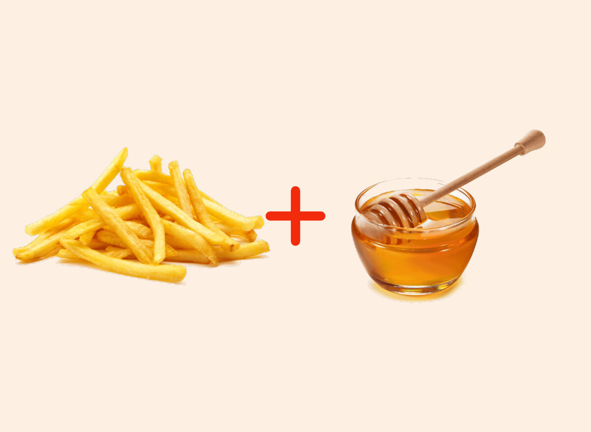 fries with honey amazing food pairings