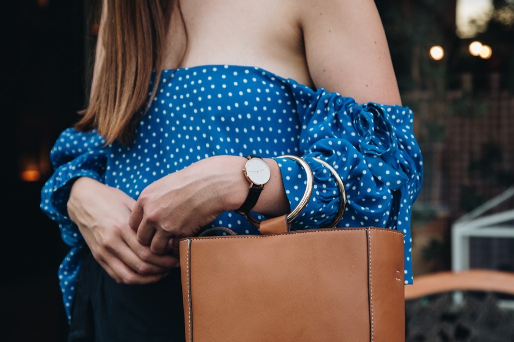 off the shoulder top