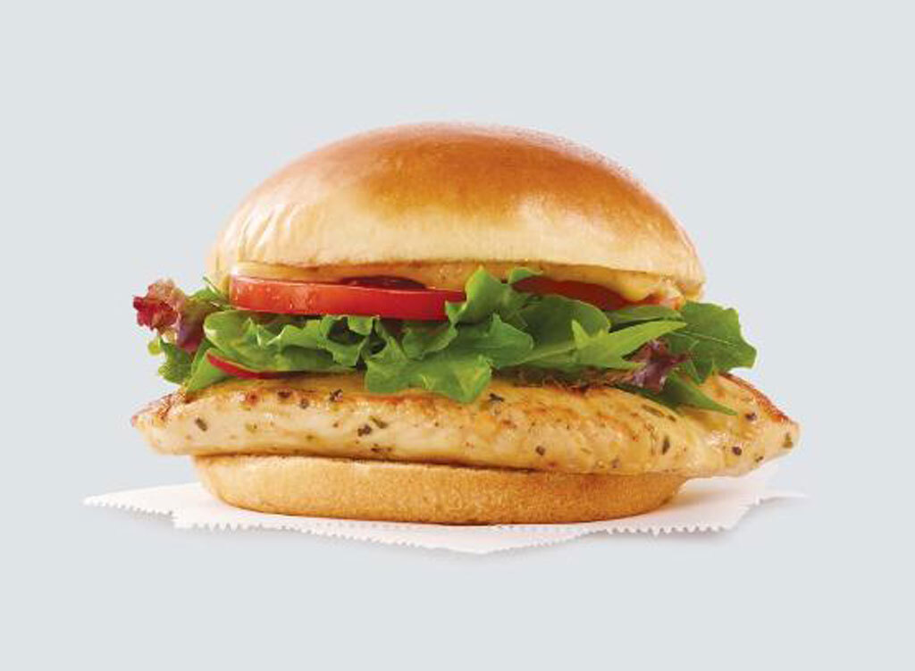 wendy's menu grilled chicken sandwich