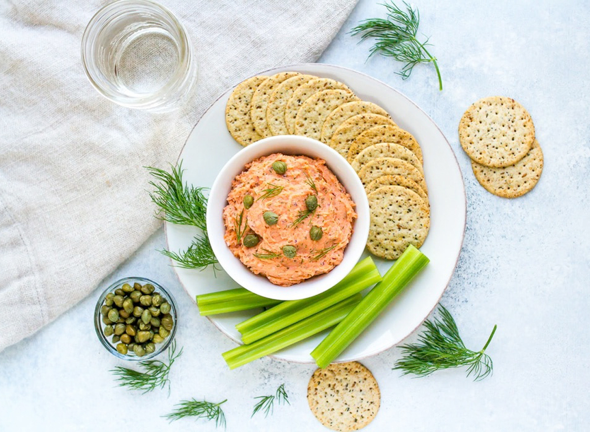 Smoked salmon dip