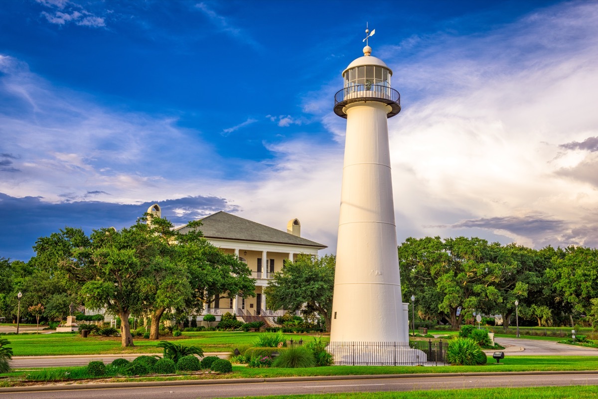 biloxi lighthouse in mississippi