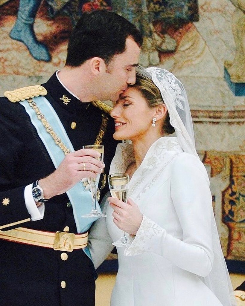 Felipe, Prince of Asturias and Letizia Ortiz Rocasolano Lavish Royal Weddings 