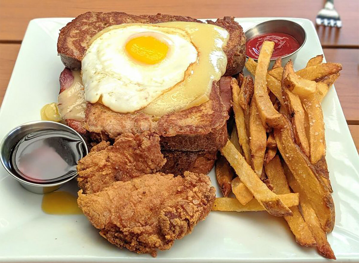 monte cristo sandwich with eggs from the original in wisconsin