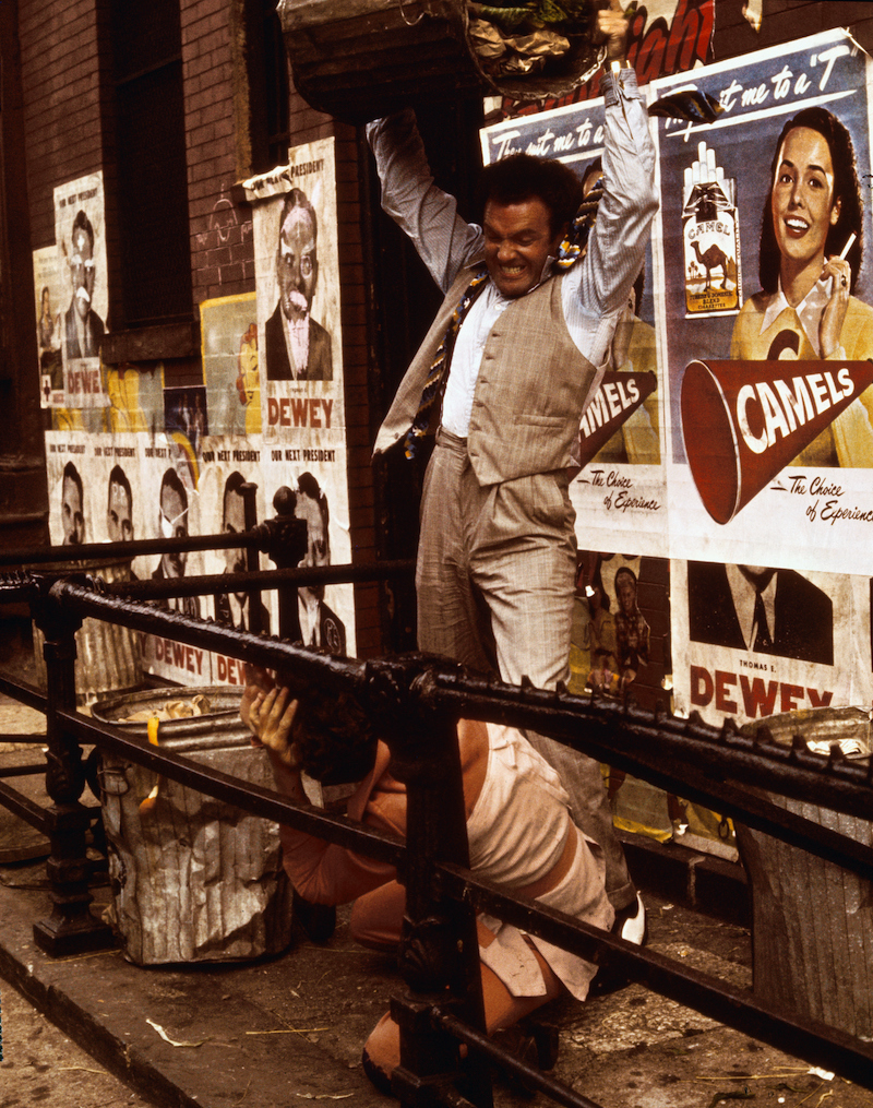 James Caan and Gianni Russo filming 