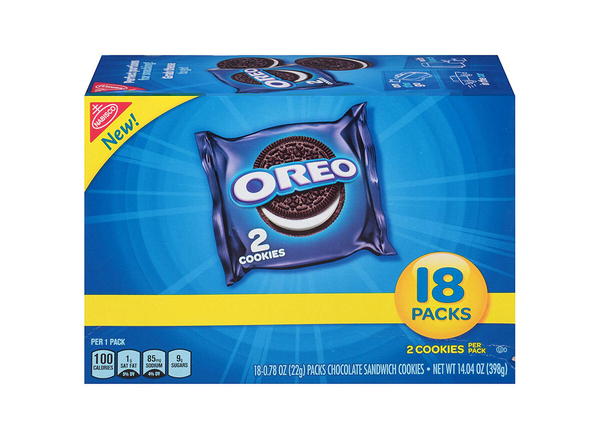 box of oreo two packs