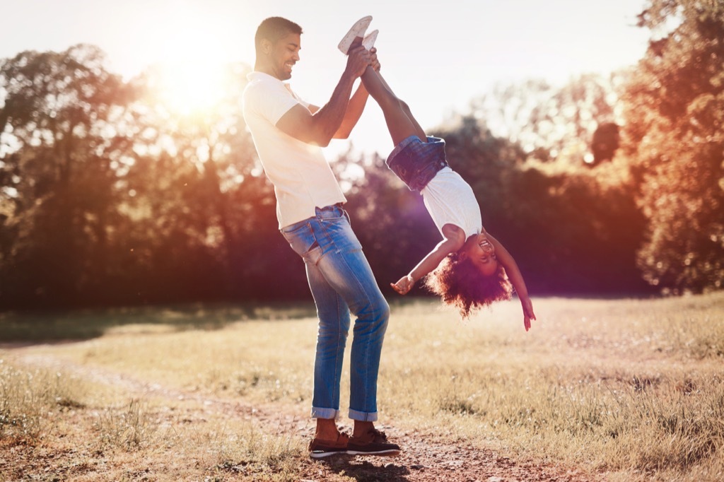 father and daughter Being Single in your thirties 30 and single