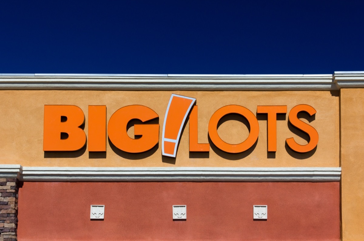 big lots store front