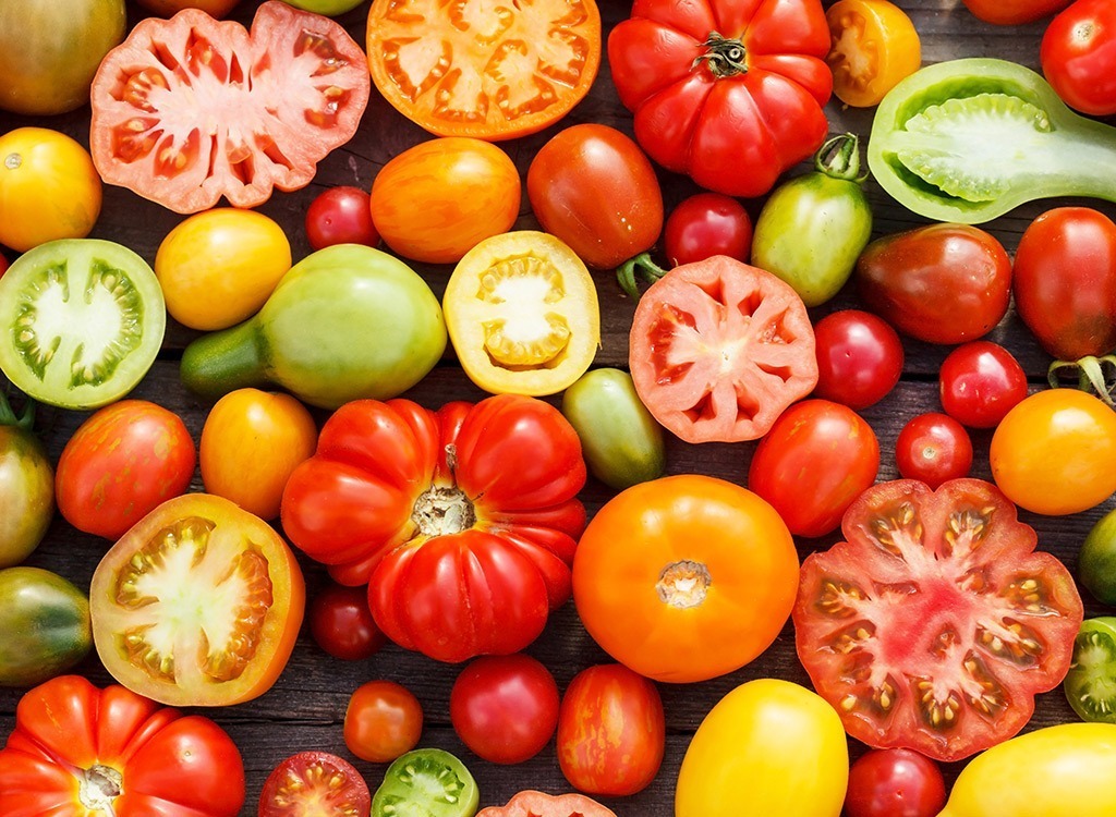 heirloom tomatoes are a fancy foodie term