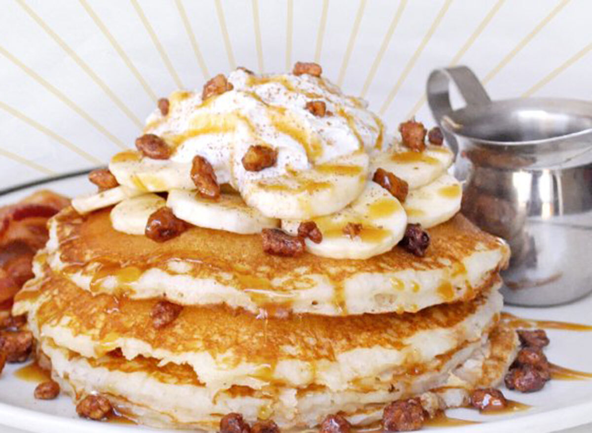 corner bakery bananas foster pancakes