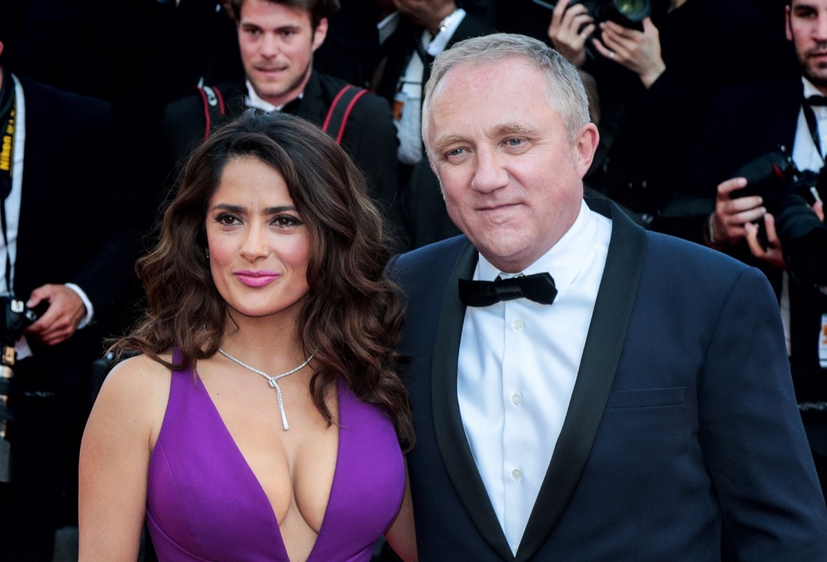 salma hayek and françois-henri penault